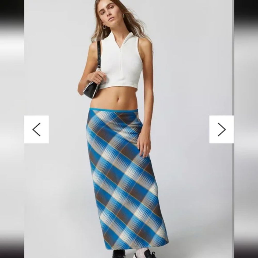 Janelle Midi Skirt - Urban Outfitters Size Large